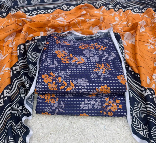 SAPPHIRE – Summer Collection 2026 – 3Pcs Printed Lawn P-1005