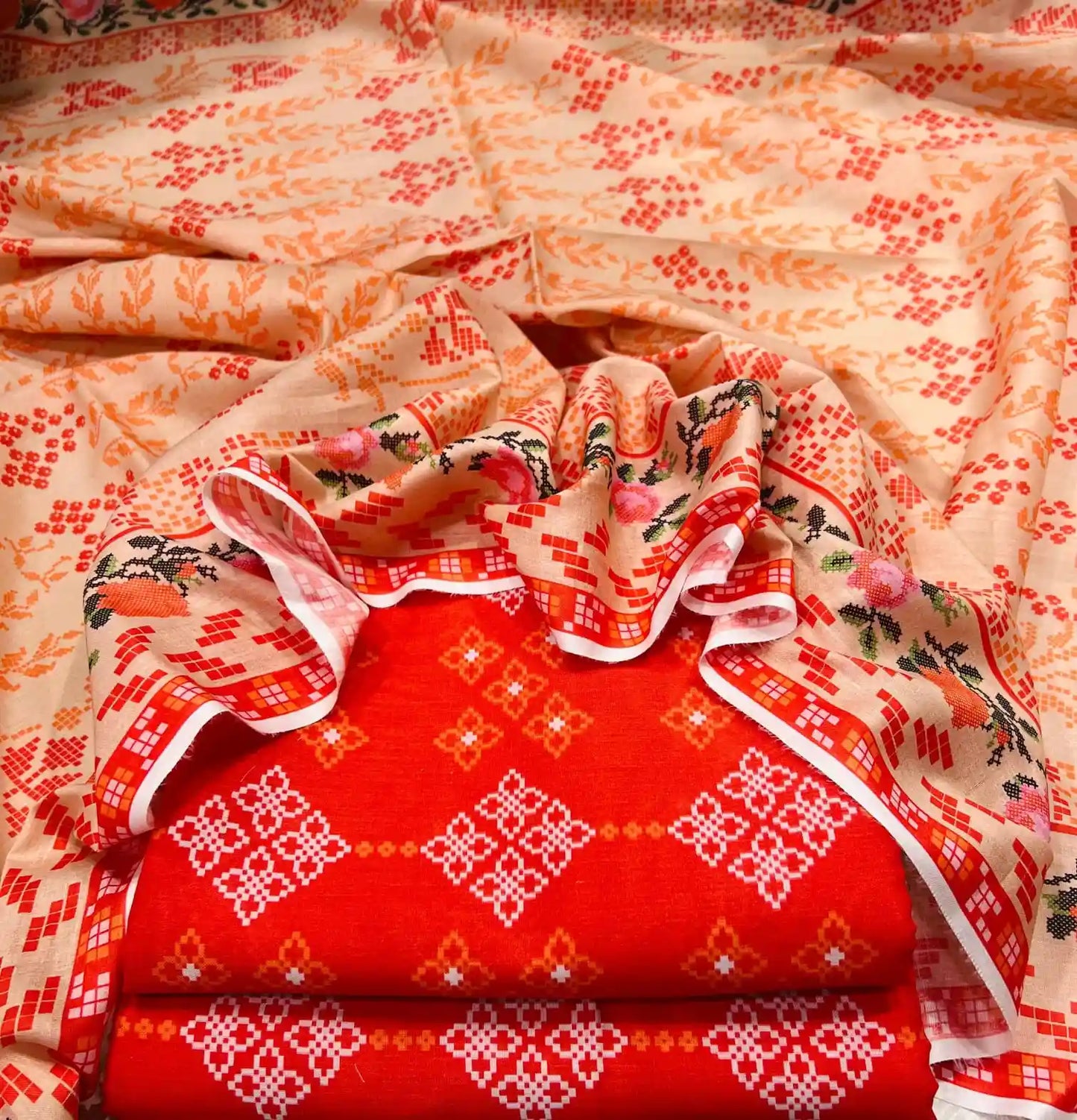 SAPPHIRE – Summer Collection 2026 – 3Pcs Printed Lawn P-1006
