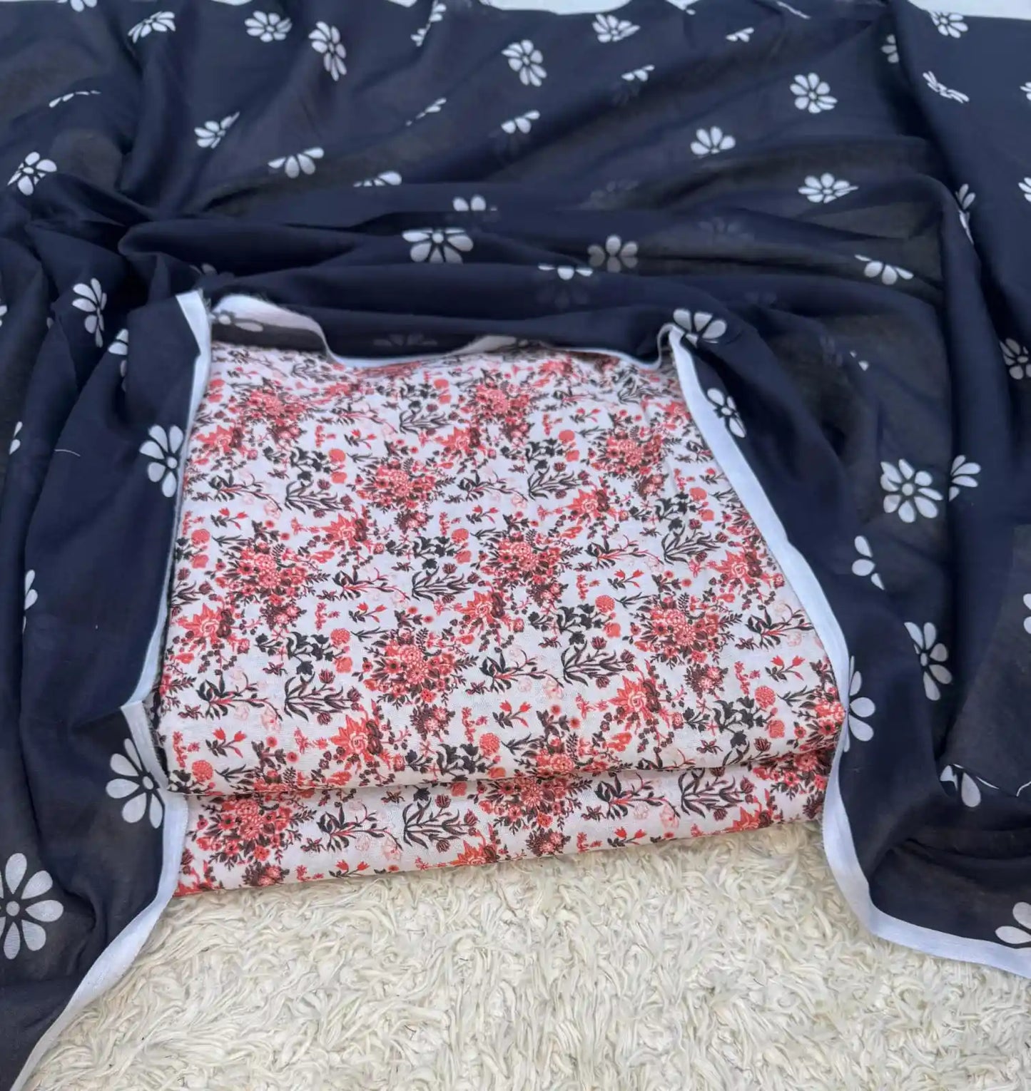 SAPPHIRE – Summer Collection 2026 – 3Pcs Printed Lawn P-1004