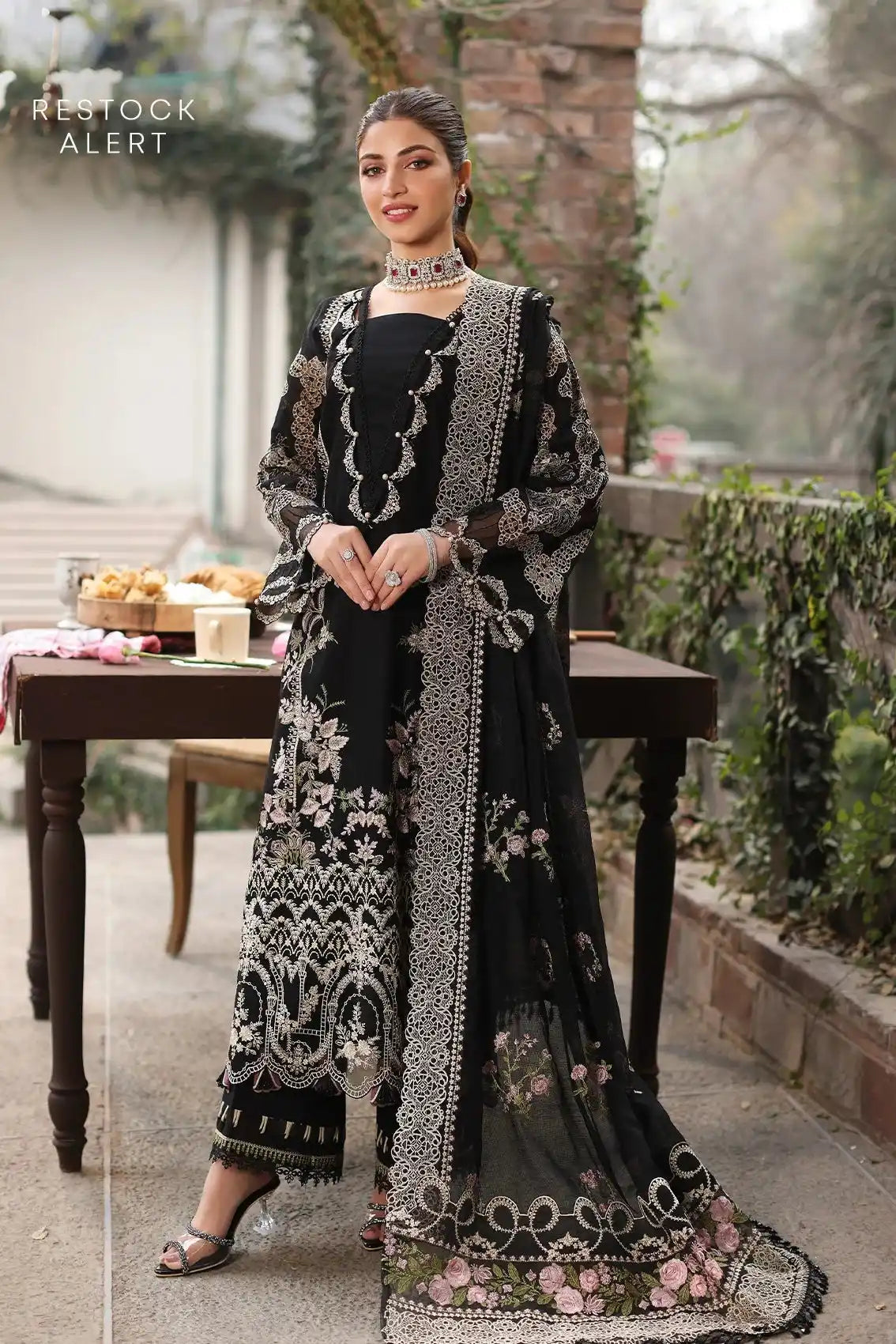 ANEELA'S- Embroidered Lawn 3pc`s