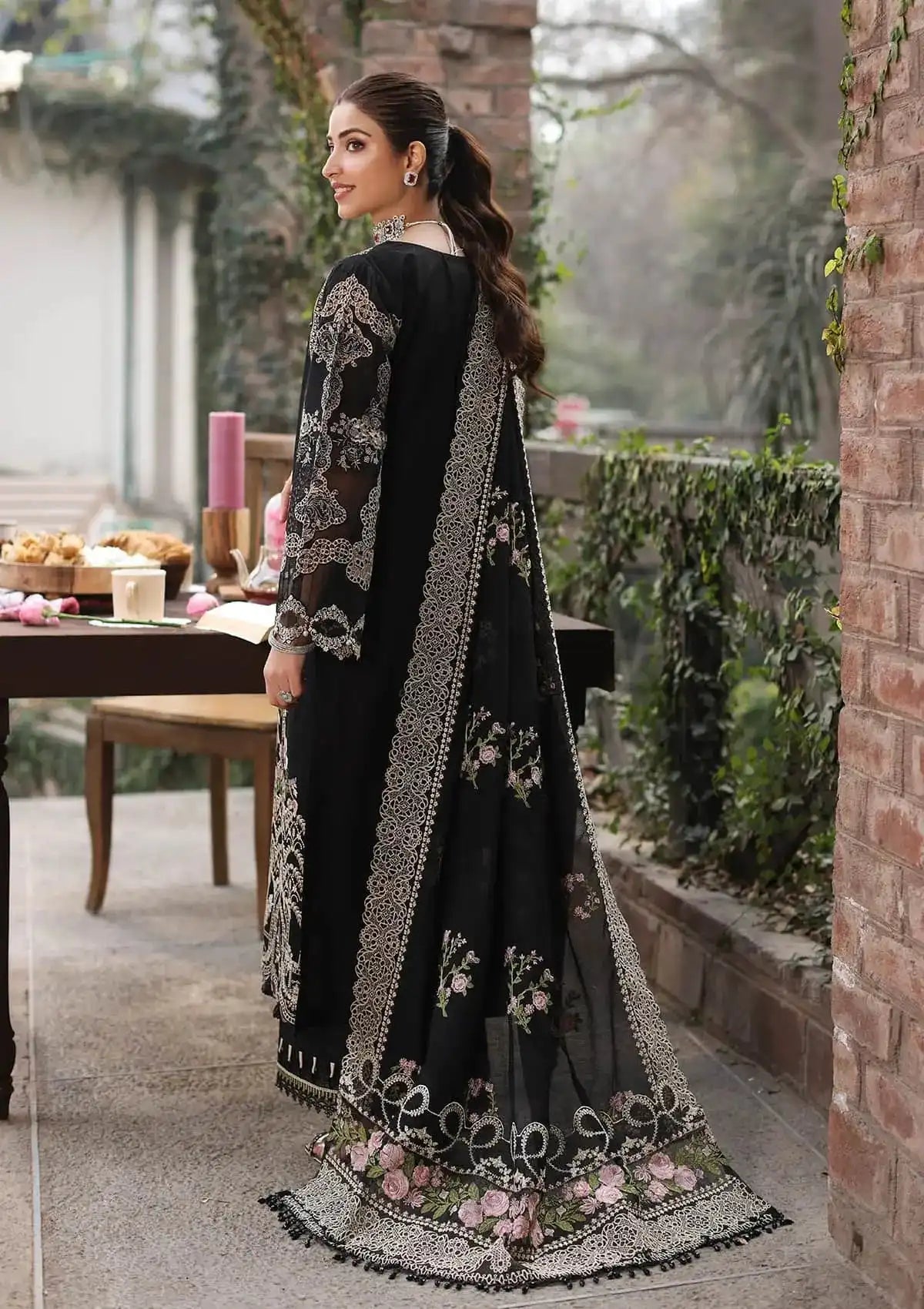 ANEELA'S- Embroidered Lawn 3pc`s