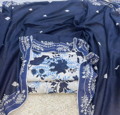 SAPPHIRE – Summer Collection 2026 –  3Pcs Printed Lawn P-1008