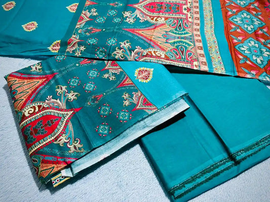 NISHA-Summer Collection 2026 – 3Pcs Printed Lawn P-1017