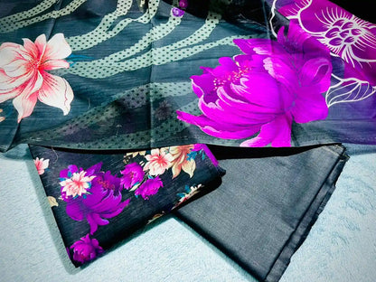 Baroque-Summer Collection 2026 – 3Pcs Printed Lawn P-1020