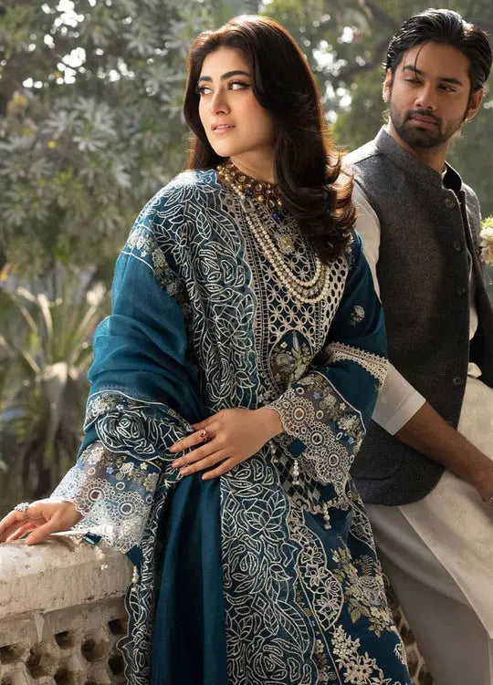 ANEELA'S- Embroidered Lawn 3pc`s