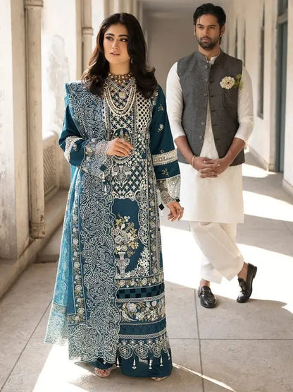 ANEELA'S- Embroidered Lawn 3pc`s